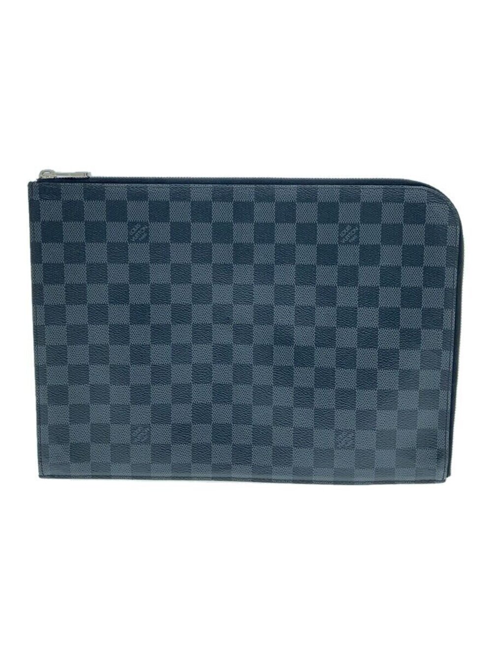 LOUIS VUITTON Pochette Jour NM Damier Graphite Black Cowhide Black